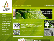 Tablet Screenshot of ladis.com.br